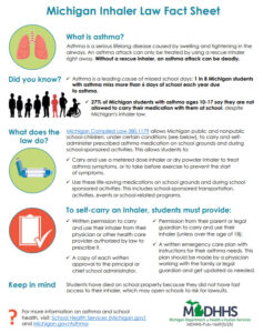 Michigan inhaler law fact sheet